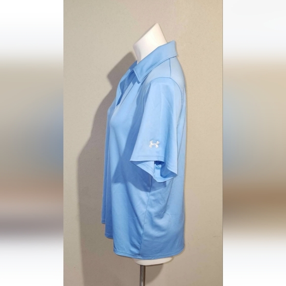 Women's Under Armour Heatgear Loose Polo Top Size XL - Picture 2 of 4